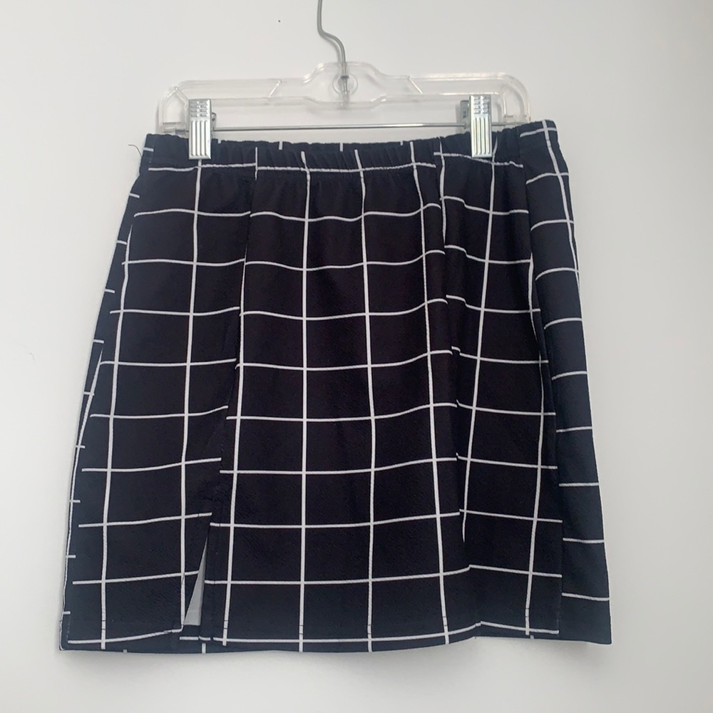 plaid skirt from shein